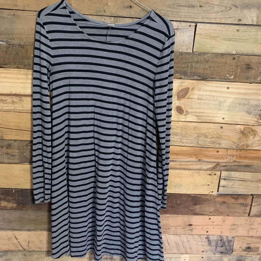 Old Navy Striped Swing Dress